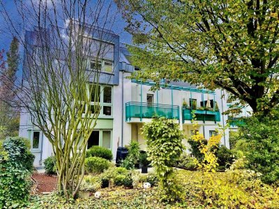 Traumhafte Dreiraumwohnung mit Südterrasse in ruhiger, grüner Lage!
