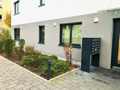 Exklusive 2-Zimmer-Erdgeschosswohnung mit Terrasse und Gartenanteil in Holzkirchen