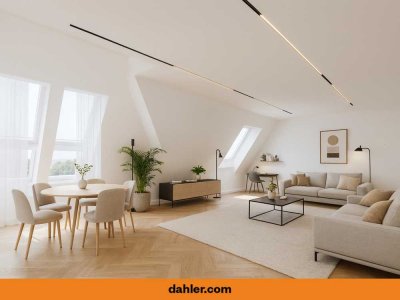 Attractive 2- to 3-room top floor apartment with Havel view and elevator - first occupancy -