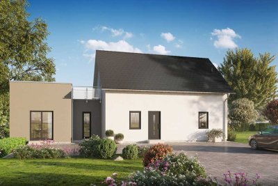 Wunschtraum aus Stein und Glas: Individuell projektiertes Einfamilienhaus in Erkrath