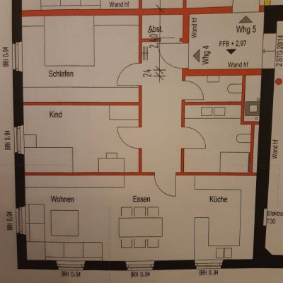 2,5 Zimmer Wohnung zu vermieten in Krumbach (Tettnang)