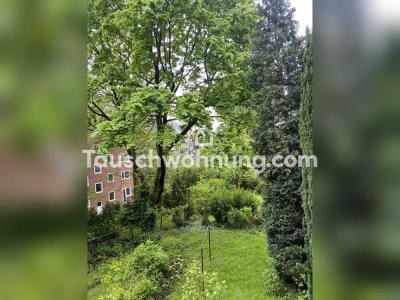 Tauschwohnung: 2 Zimmer Hamburg Eimsbüttel mit Balkon