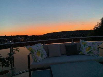 4,5 Zimmer-DG-Maisonette in traumhafter Halbhöhenlage am Killesberg