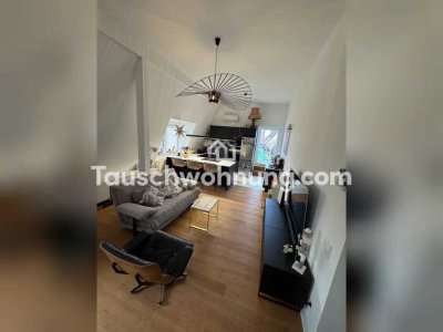 Tauschwohnung: Tauschwohnung: Lichtdurchflutet DG mit Dachterasse
