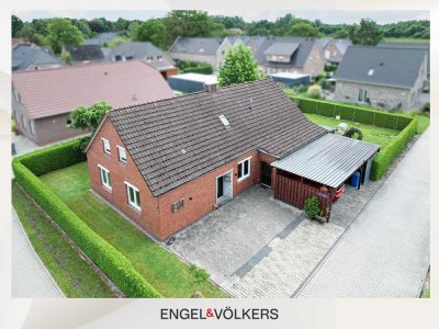 Einfamilienhaus in Wiesmoor – ebenerdig wohnen mit Ausbaupotenzial