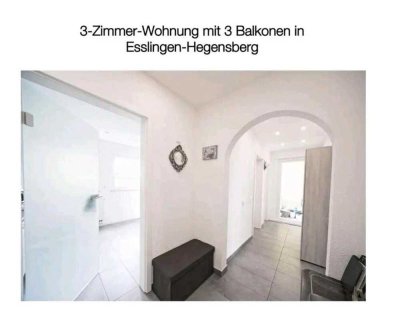 Zur Vermietung steht eine helle 3-Zimmer-Wohnung mit ca. 75 m²
