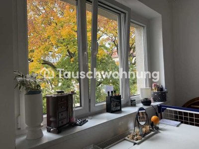 Tauschwohnung: � Ruhige 3 Zimmer-Wohnung mit Balkon gegen 1-2 Raum-Wohnung