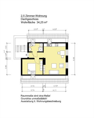 2 Zimmer-Wohnung in Heide