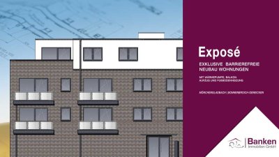 Bezugsfertig ab 01.07.2025 barrierefreier Neubau EH40-NH mit Wärmepumpe, Balkon und Aufzug