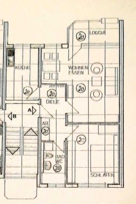 Helle 2,5 Zimmer-Wohnung mit Balkon in Aplerbeck
