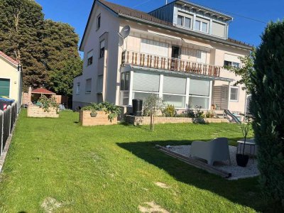 Tolle 6-ZKB-Gartenwohnung mit modernem Anbau und Wintergarten