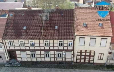 Ihr Sanierungsobjekt in bester Lage -  2 Fachwerkhäuser  in Arneburg