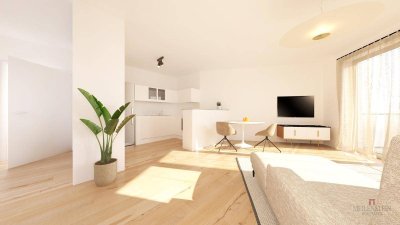 BRIX30 - Geräumige 2 Zimmer Wohnung mit Balkon