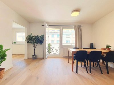 ++NEW! Helle und ruhige 3-Zimmer-Neubauwohnung mit 7,5 m² Loggia und Ausblick! Top Lage &amp; U-Bahn Nähe!