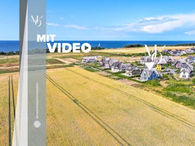 Reetgedecktes Haus auf Rügen mit Weitblick Richtung Hiddensee // Ruhige Feldrandlage // 2 WE möglich