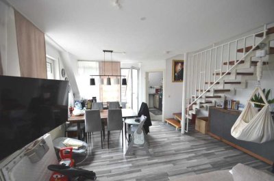 Charmante Maisonette-Dachgeschosswohnung in Schönaich
