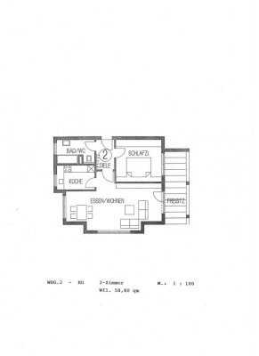 Gepflegte 2-Zimmer-Wohnung in Aalen