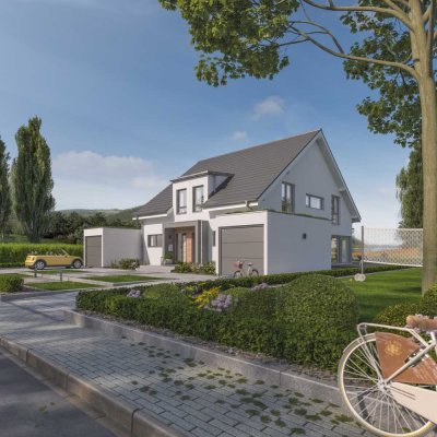 Bezugsfertig geplante Doppelhaushälfte mit Keller in Hessigheim. Gestalter euer ZuHause wie ihr es e