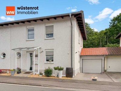 Ihr neues Zuhause: Doppelhaushälfte mit kleinem Garten & Garage – Baujahr 2001