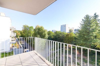 Wunderschöne 3-Zi-Wohnung mit Einbauküche, Balkon + 2 Bäder auf 82m² im Salt & River *Erstbezug*