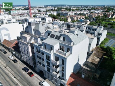 Moderne 2-Zimmer-Wohnung mit Terrasse auf Eigengrund – Erstbezug, Fußbodenheizung!