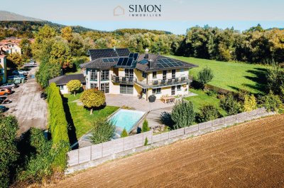 Exklusive Villa mit Pool und Traumgarten – Wohnen mit Blick auf den Untersberg