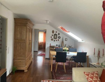 Ansprechende und modernisierte 3,5-Raum-Dachgeschosswohnung in Horb