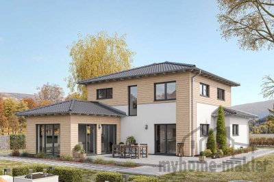 vielfältige neue Stadtvilla mit Grundstück in Oberasbach