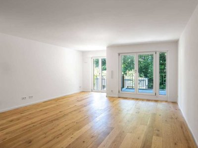 Neubau / Erstbezug. Stilvolles Wohnen direkt am Siemenspark.
