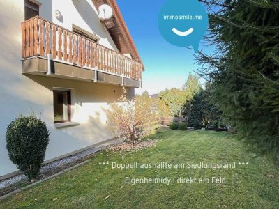 Doppelhaushälfte • Garten • Terrasse • Balkon • Garage • ruhig • Oederan • jetzt Exposé anfordern
