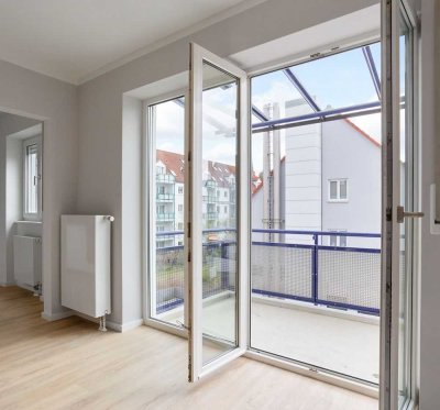 Nachmieter gesucht! Zweitbezug in Dohna mit Sonnenbalkon und Einbauküche