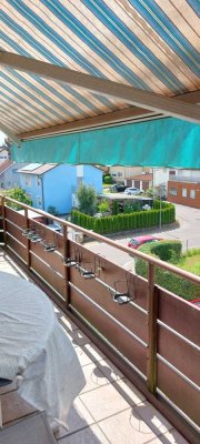 Sonnige 2-Zimmer-Wohnung mit XXL-Balkon in Untergruppenbach