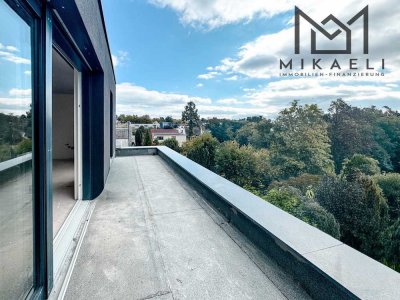 Penthouse-Wohnung mit großer Dachterrasse nähe Rhein-Center / Energieklasse: A+ / Provisionsfrei!