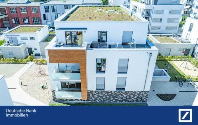 Helle Neubauwohnung im Erdgeschoss mit Terrasse am Westpark