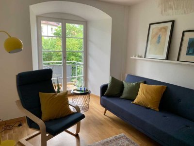 Einzigartige Stadthaus-Atmosphäre mit eigenem Eingang im Herzen der Stadt