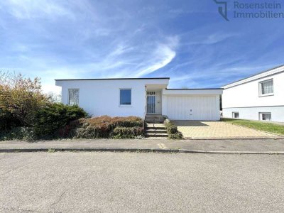 Wohnen auf einer Ebene – gepflegter Bungalow mit Einliegerwohnung in ruhiger Lage