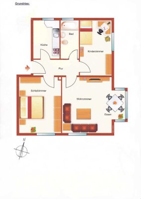 3-Zimmer EG-Wohnung in Hannover Südstadt (vermietet) / provisionsfreier Verkauf