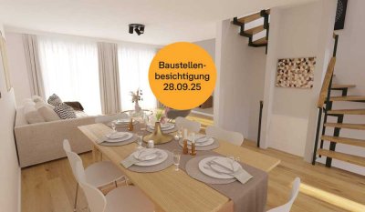 Grundstück inklusive, energieeffiziente Doppelhaushälfte in Recklinghausen