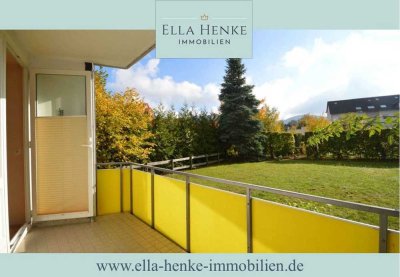 Sonnige, großzügige Erdgeschoss-Wohnung mit Balkon in der Innenstadt.