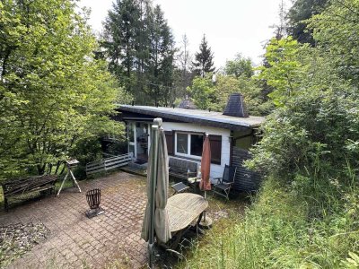 Idyllisches Ferienhaus in Falkenstein - Wohnen mitten im Wald