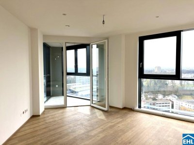 Erstbezug ab 01. Juni ++ 1 Zimmer Wohnung mit Einbauküche im 16.OG!