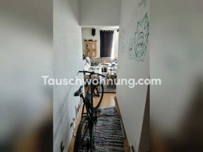 Tauschwohnung: Praktische Einraumwohnung in Laufnähe zur Altstadt und Elbe