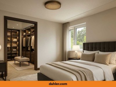 Platz für die ganze Familie sowie modern im Grünen