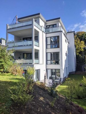 Exklusive 3-Zimmer-Wohnung mit sonnigem Garten