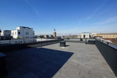 Über den Dächern Düsseldorfs
Großzügige 3 Zimmer-Dachterrassenwohnung im Andreas Quartier