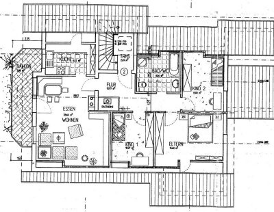 4-Zimmer-DG-Wohnung mit Balkon in Ilsfeld