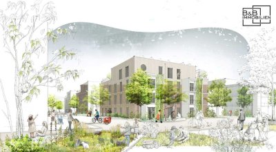 B&B Immobilien: Modernes 1-Zimmer-Apartment mit Balkon – Erstbezug in attraktiver Neubauanlage