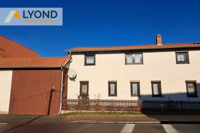 Ländliches Wohnidyll mit Potenzial – Einfamilienhaus mit Scheune in Wüllersleben