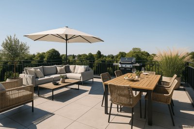 Modernes Wohnen mit Stil – 3-Zimmer-Wohnung mit XL-Terrasse in Salzburg-Maxglan