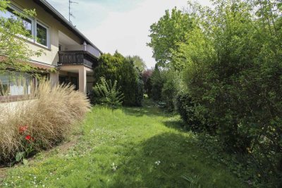 Traumhafte, ruhige Lage in Zirndorf an der Rednitz: 2-Zimmer-Souterrainwohnung mit großem Garten